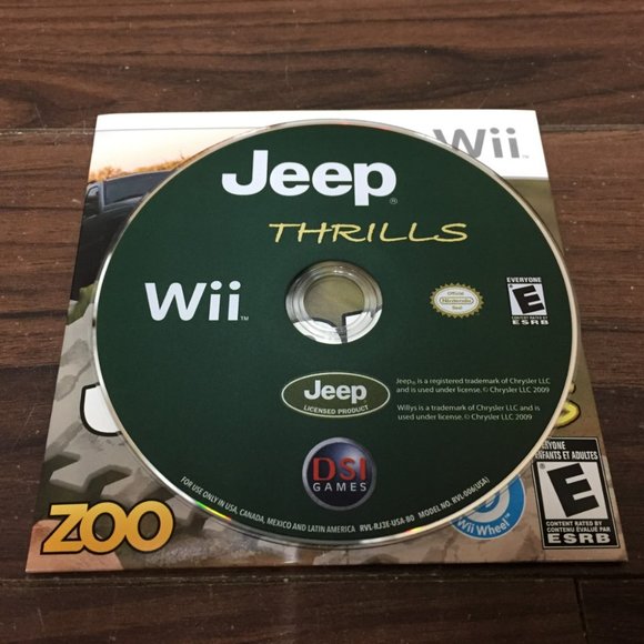 Jeep Thrills With Custom Wheel Nintendo Wii Boxed Edition - Picture 8 of 9
